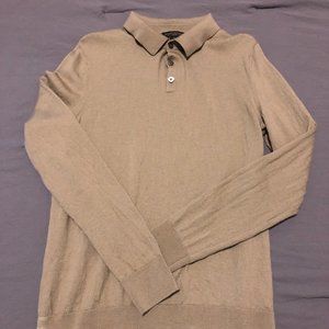 Banana Republic Merino Wool Long Sleeve Polo - LT